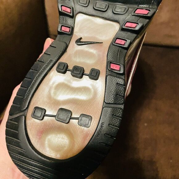 Gorgeous Vintage Nike Zoom Air Max 360 Burgundy Maroon White Womens 9 US 40.5 EU - Picture 9 of 11